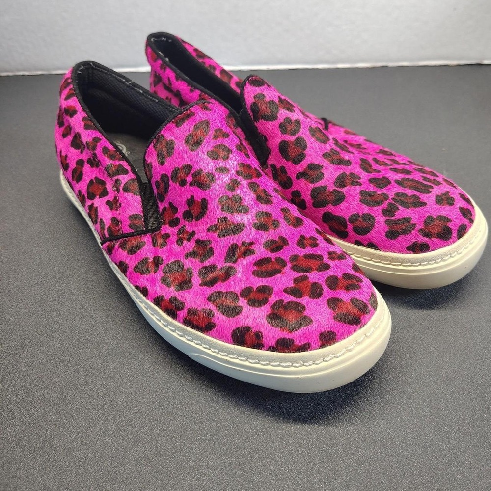 Jeffery campbell Havana Last Pink Leopard Flats sz 7